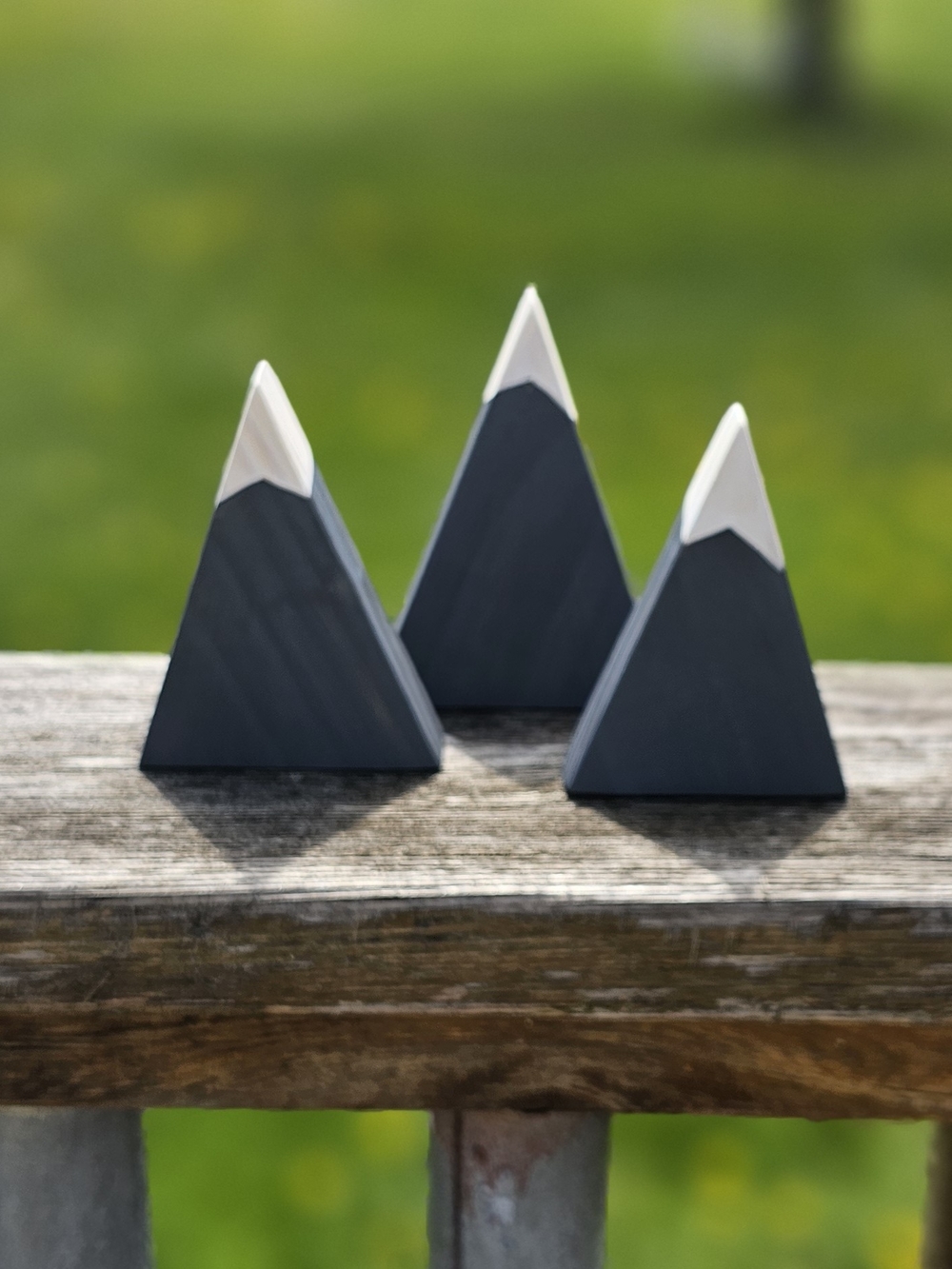 Wooden MOUNTAIN Decor SHELF Handmade Home DECOR